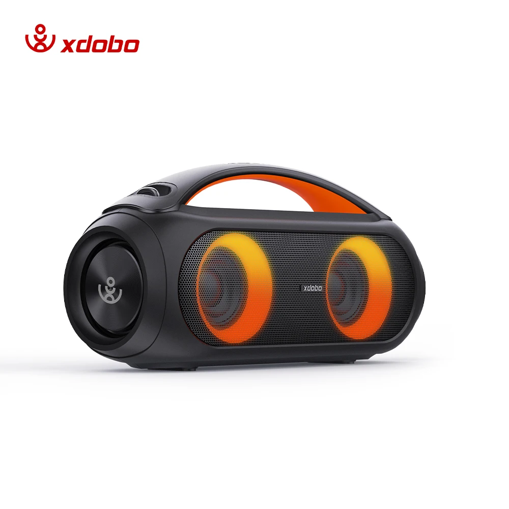 XDOBO VIBE PLUS 80W Portable Bluetooth Speaker Vibe Plus Karaoke 10400mAh Wireless TWS Subwoofer Suporrt USB/TF/AUX RGB light