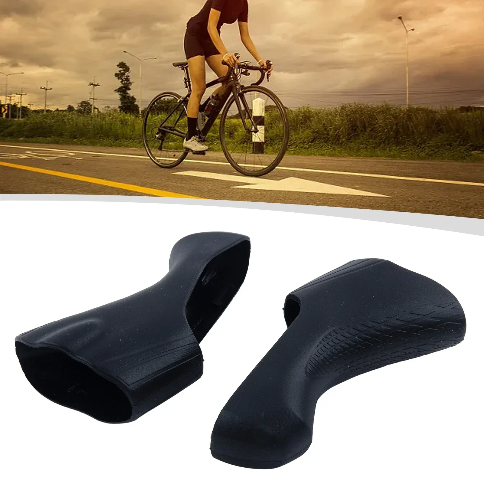 Bicycle Brake Gear Shift Covers Hoods For Ultegra R7000/R8000 Shifter Lever Sleeve Mountain Road Bike Accessories