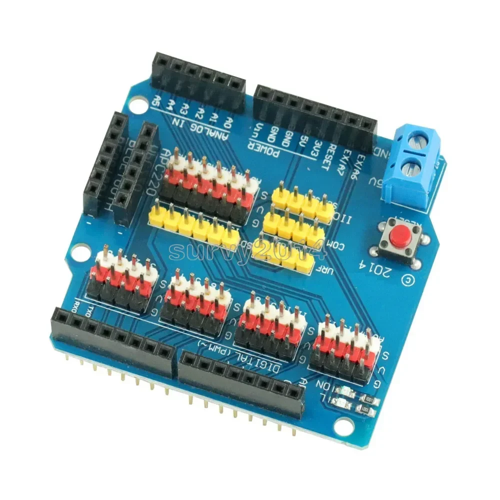 Development Board Sensor Shield Expansion Board For Arduino UNO R3 V5.0