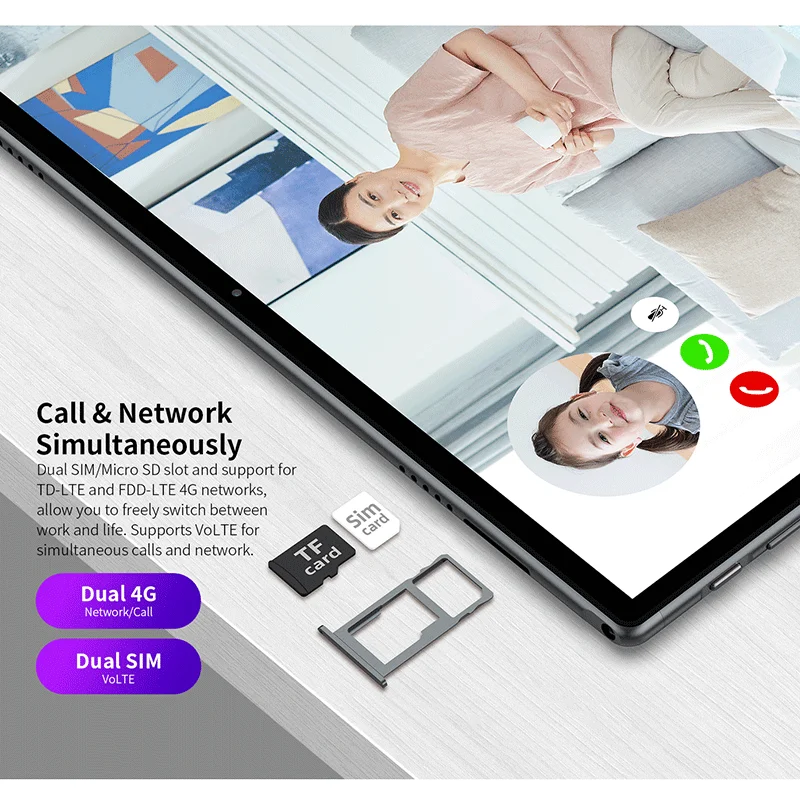 Teclast M40 Pro 2023 Android 12 Tablet 8GB RAM 128GB ROM