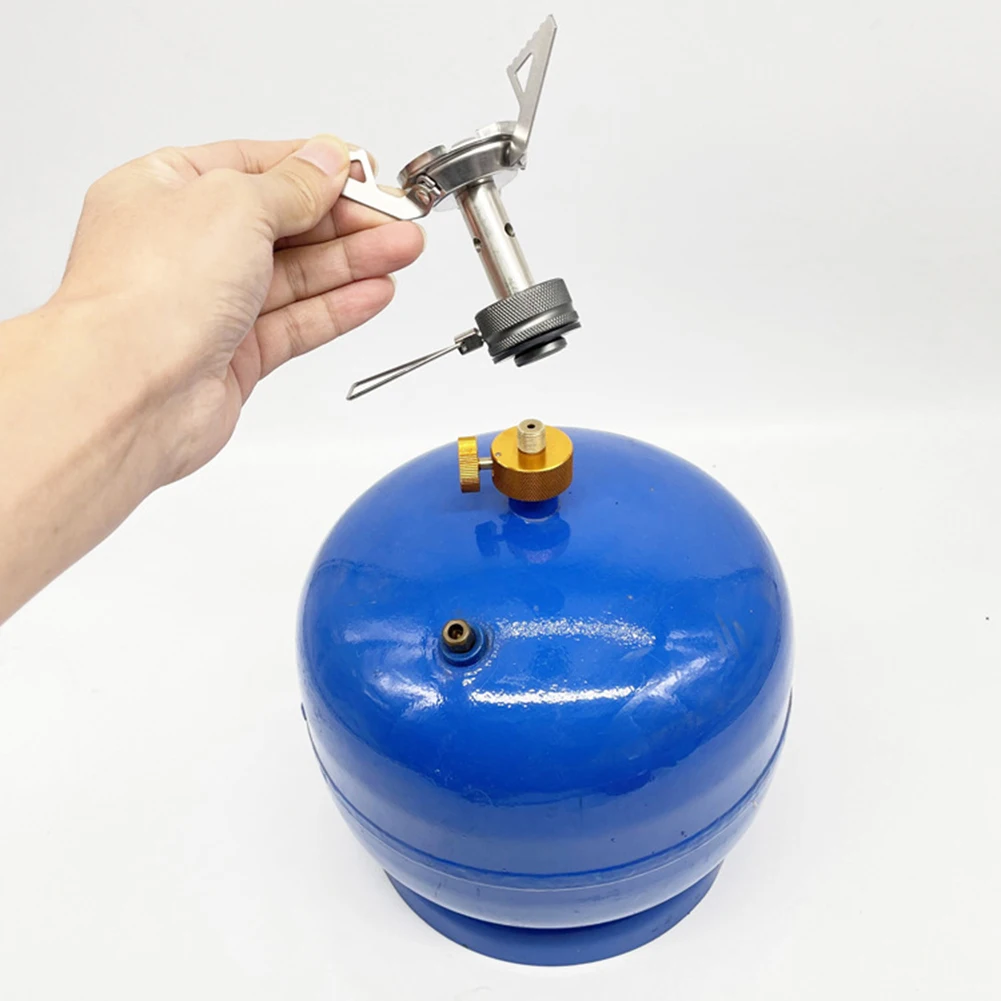 1pc Camping Stove Head Adapter Middle East Liquefied Gas Cylinder Air Tank Converter To LPG Cylinder In The Middle East