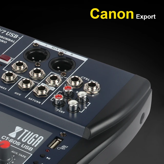 XTUGA 7チャンネルミキサ