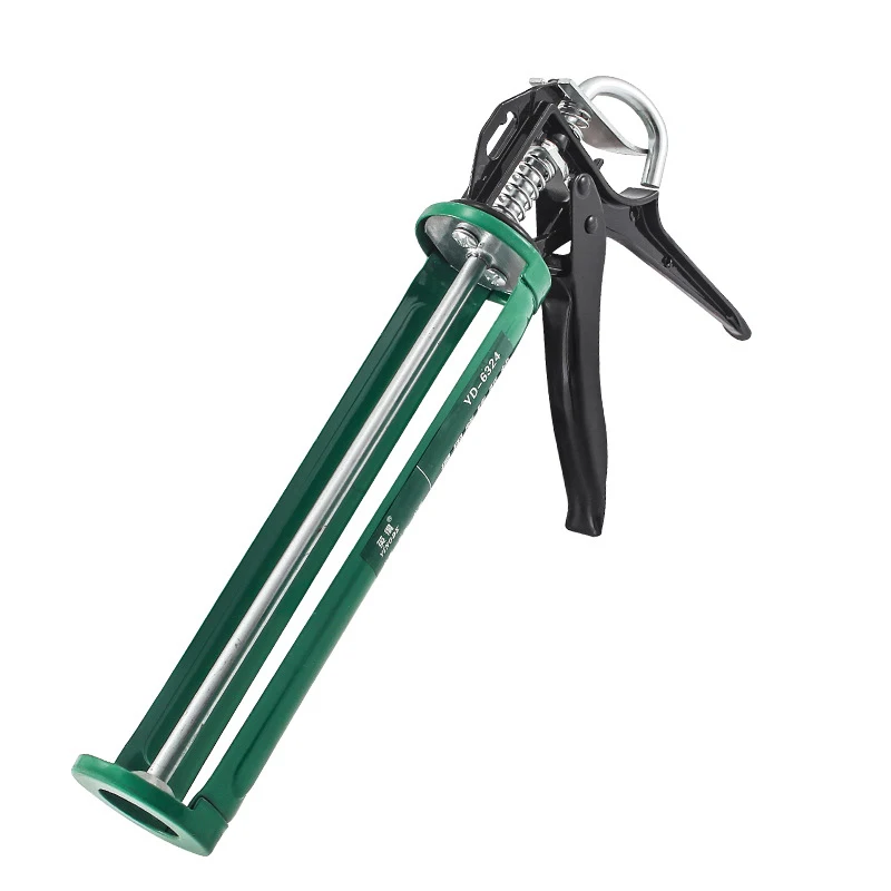 Manual Cartridge Caulking Gun Smooth Rod Revolving Frame Caulking Gun with Comfort Grip 360 Degree Rotatable caulking gun