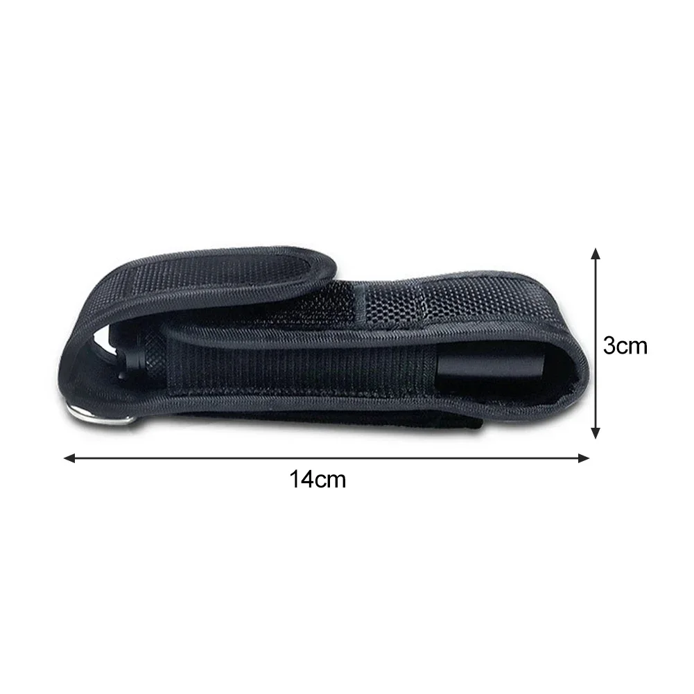 Molle Led lenser Flashlight Pouch Bag Hunting Accessories Flashlight Pouch LED Torch Holster Case Outdoor Camping Hiking 6