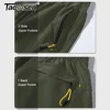 TACVASEN Quick Dry Athletic Shorts with Zipper Pockets Men's Summer Running Shorts Gym Training Workout Fitness Hiking Shorts 5