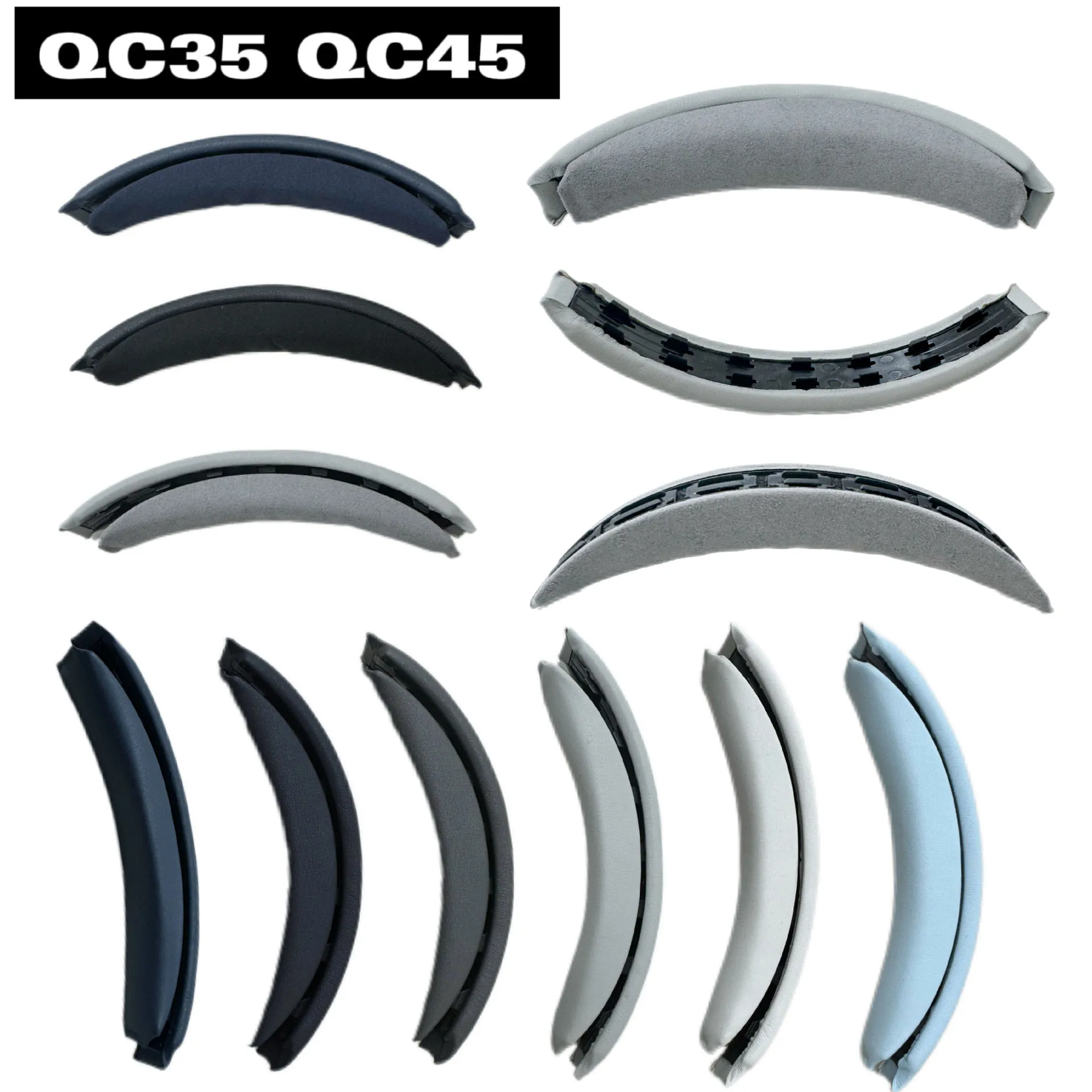 QC35 Headphone Replacement Headband Cushion for Bose QC35II QC45 Easy Fast Installation New Design Headband Pads