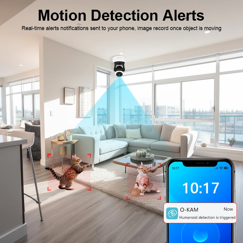 Vstarcam HD 1080P IP Camera Security Camera Wireless Baby Monitor Video Baby Monitor indoor Wireless Wifi Security Cameras Night Vision AI Human Detection Home Security Baby Monitor