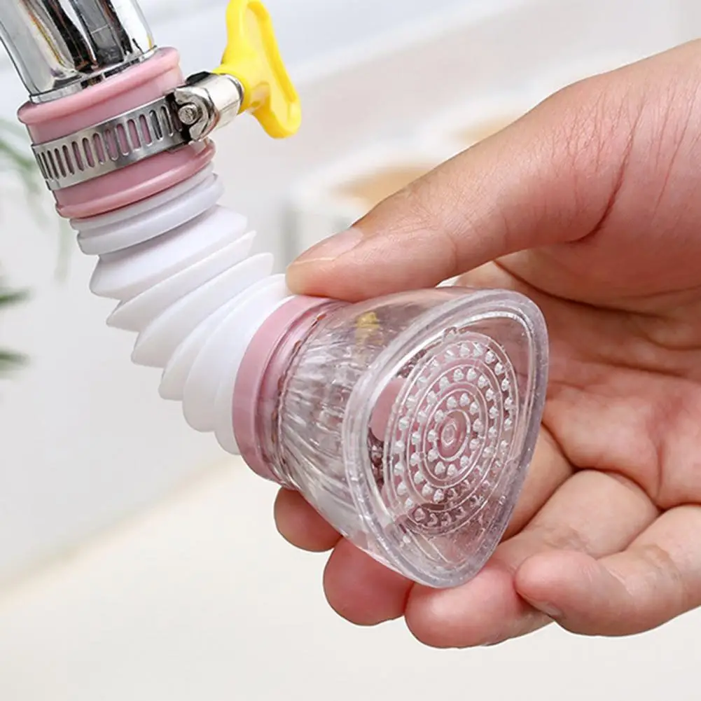 Faucet Filter Labor-saving Stretchable Lightweight Rotatable Splash Proof  Faucet Water Filter Kitchen Gadgets