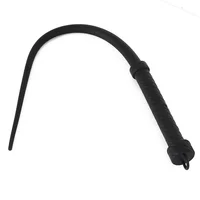 Silicone Horse Whips Equestrian Training Tools 63.5CM Submissive Riding Horse Whip Horse Racing Whipping Props 2