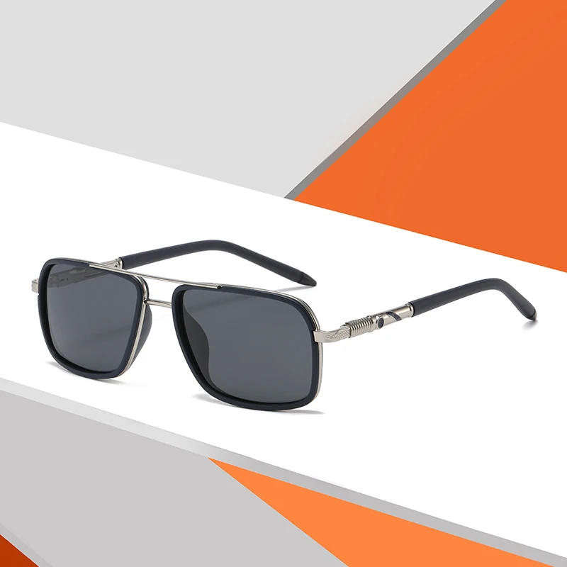 

50mm Polarized Sunglasses Men Women Driving Fishing Retro Sun Glasses Brand Male Metal Sunglasses For Man UV400 1767