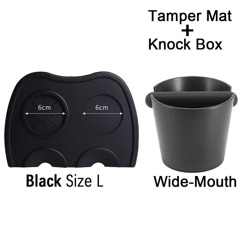 Size L and Knock Box