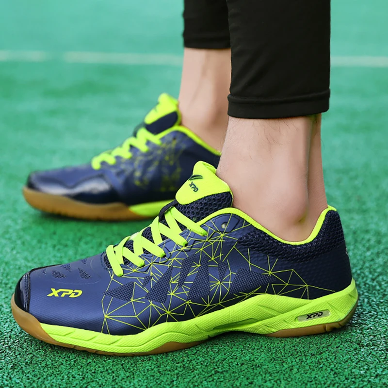New Men Badminton Shoes Indoor High Quality Wear Resistant Training Professional Sneakers Competition Non Slip Volleyball Shoes