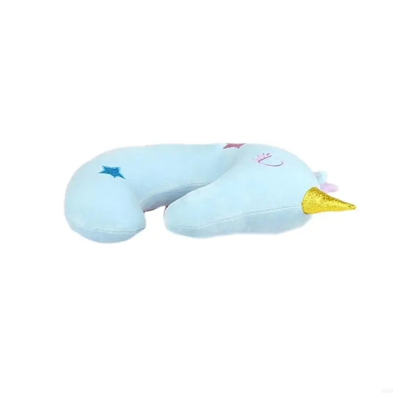 F68D Animal Memory Foam Ushaped Neck Pillow Unicorns Stuffed Animal Pillow 4