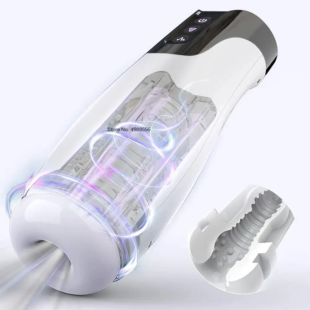 Männliche automatische saugende Masturbator Erwachsene Waren für Männer Blowjob Masturbation Cup Pussy Sex Spielzeug für_voghion.com