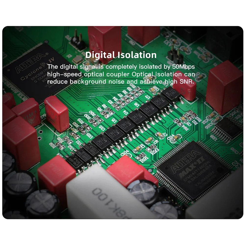 MUSICIAN PISCES II HIFI Digital Interface I2S Accurate FEMTO Clock TOCX ARM STM32F446 24Bit 768KHZ DSD512 USB Interface PISCES 2