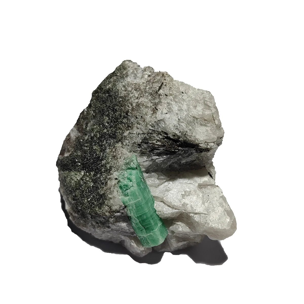 NEW! C5-6A 1PCS 100% Natural Green Emerald Mineral Gem-Grade Crystal Specimens Stones And Crystals Quartz