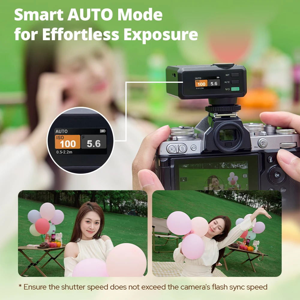 【NEW】GODOX iFlash iM30 Pro iM30Pro 카메라 플래시 조절 가능한 틸트 헤드 스피드라이트 내장 배터리 C/N/S/F/O용 범용 핫슈