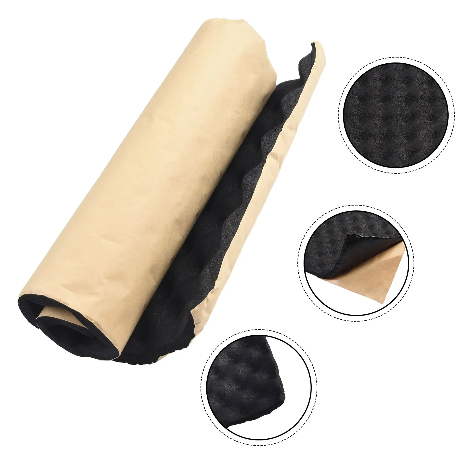 

2cm Car Sound Deadener Noise Insulation Acoustic Dampening Foam Subwoofer Mat Soundproofing For Vehicle Interior Exterior