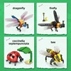 Insect Building Block Assembly Toy, Praying Mantis, Bee, Forest Animal Assembly Model, CHILDREN'S Birthday Gift, Boys and Girls 2