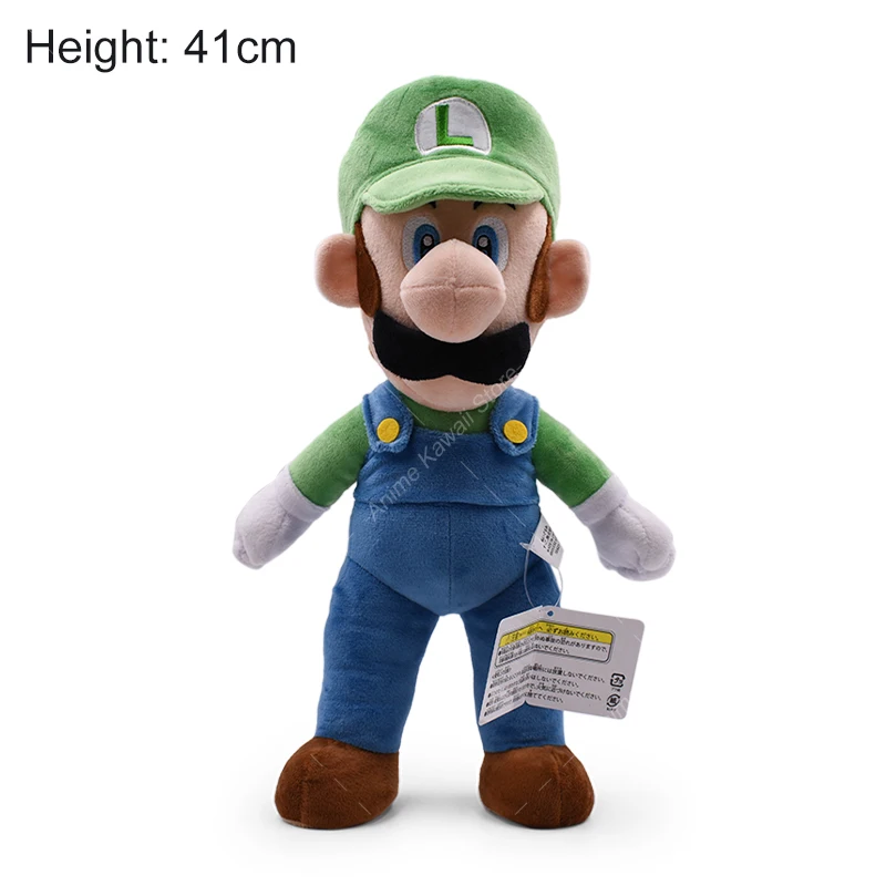 thumbnail image 1 of Muñeco de peluche del juego popular Mario Bros Lindo Mario Luigi Princesa Peach Daisy Rosalina Elefante Bowser Bowser Jr Vivian Ninji Juguete de peluche, 1 of 5