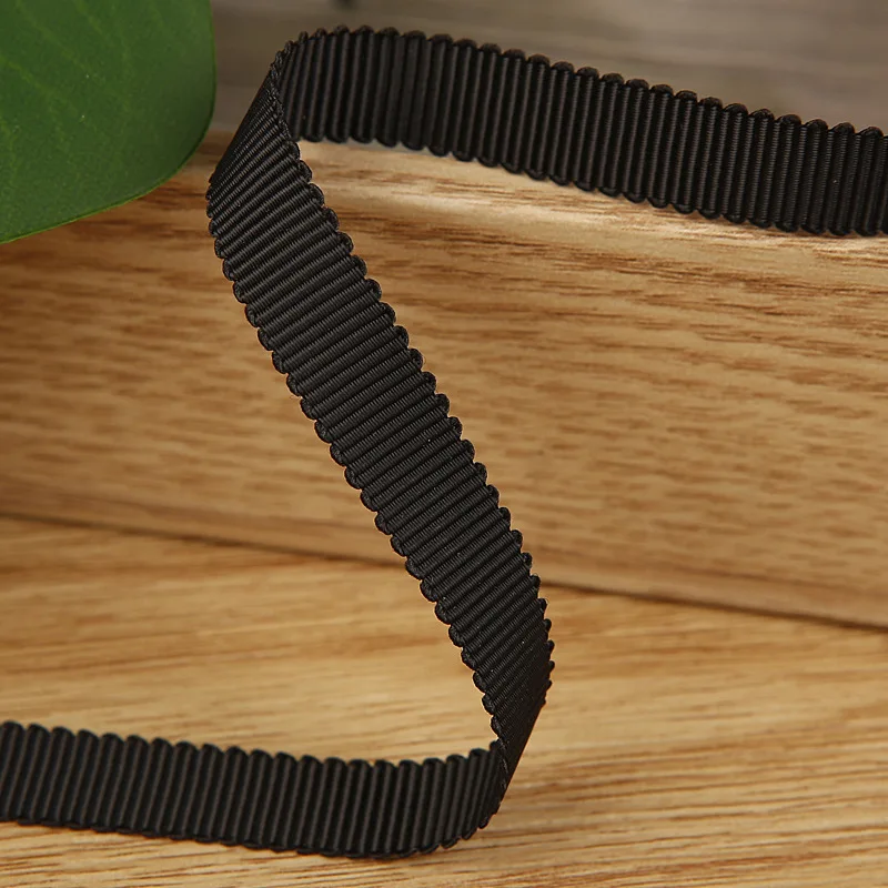 Grosgrain Till Ribbon Webbing Bias Muti-Color Polyester Binding Tape 6 9 12 15 20 25mm For Hat Clothing Wrapping Flower Bags Sew