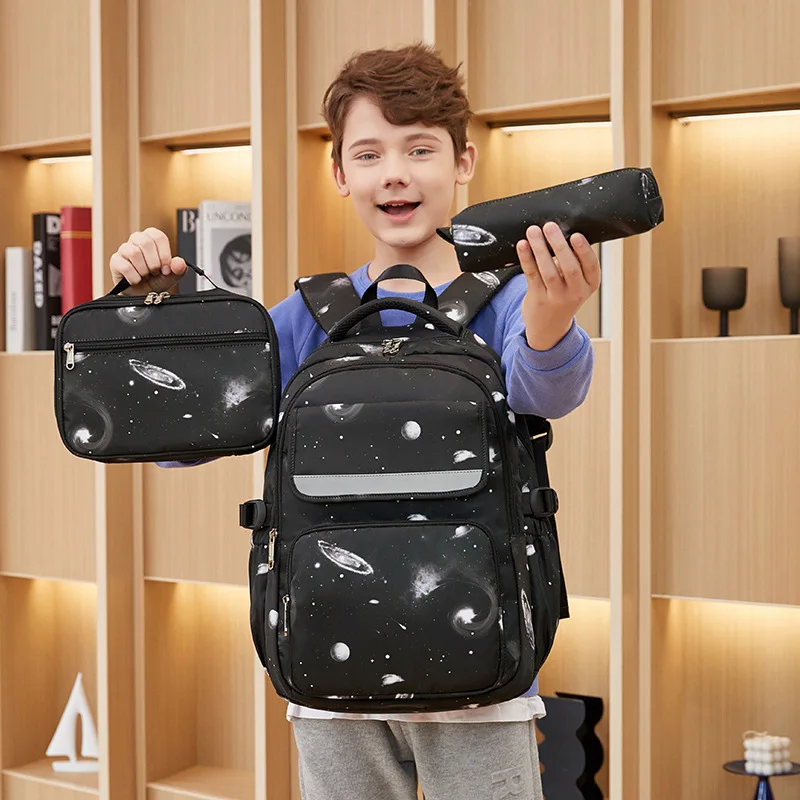 Space Kids Backpack Set Children School Bags for Boys School Backpack Waterproof Primary Schoolbag Book Bag Mochila Infantil 2