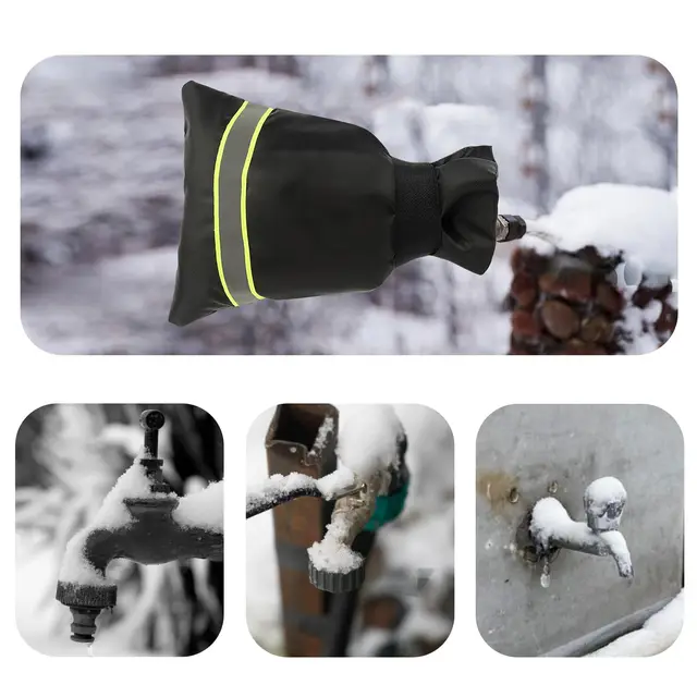 ก๊อกน้ํากลางแจ้งสําหรับฤดูหนาว Freeze ป้องกันก๊อกน้ํา Protector ด้านนอกก๊อกน้ํา Freeze ป้องกัน 8.6 "x 6.3" 5 ก๊อกน้ํากลางแจ้งสําหรับฤดูหนาว Freeze ป้องกันก๊อกน้ํา Protector ด้านนอกก๊อกน้ํา Freeze ป้องกัน 8.6 "x 6.3" 5