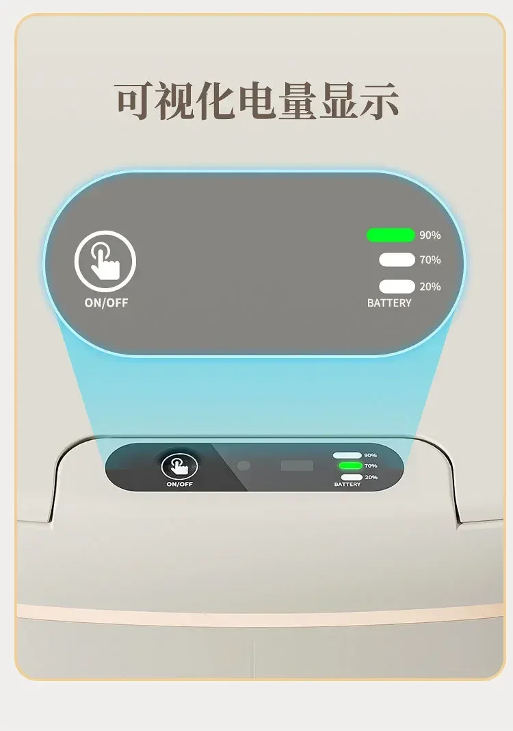20L Smart Sensor Trash Can - Waterproof Large Capacity Kitchen  Bathroom Bin