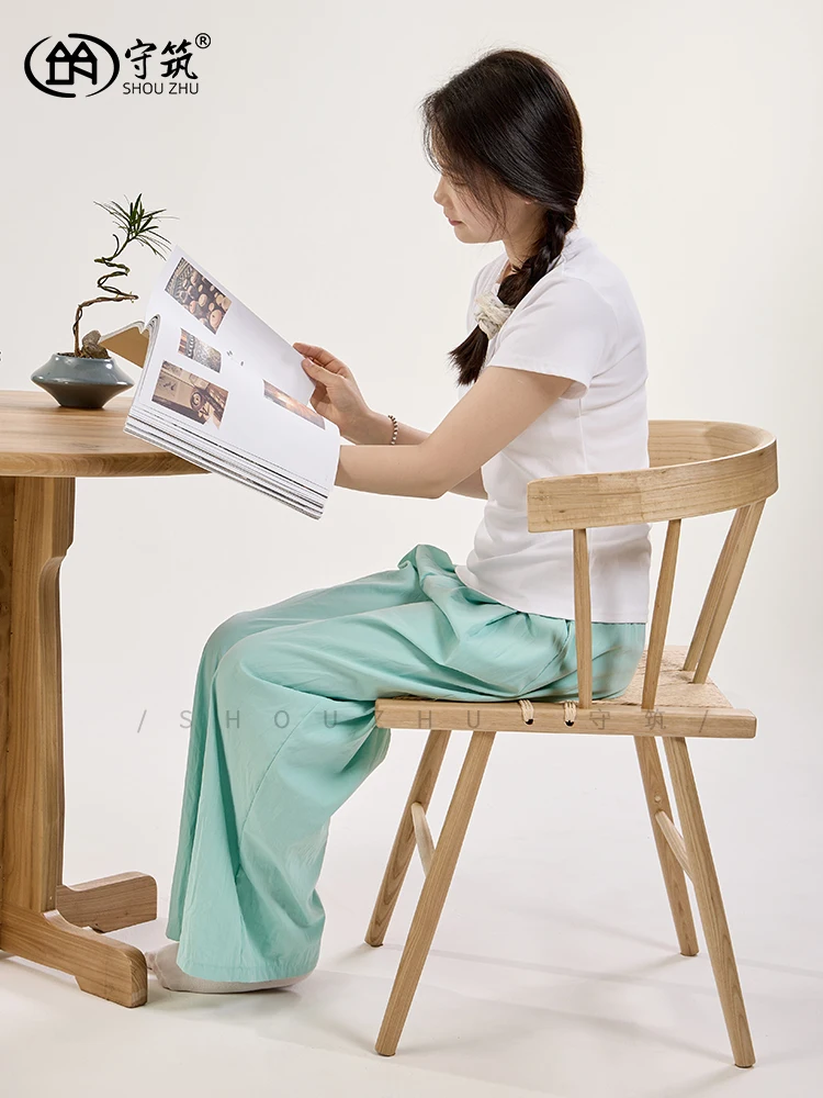 Coffee shop Leisure Back chair Homestay furniture Dining