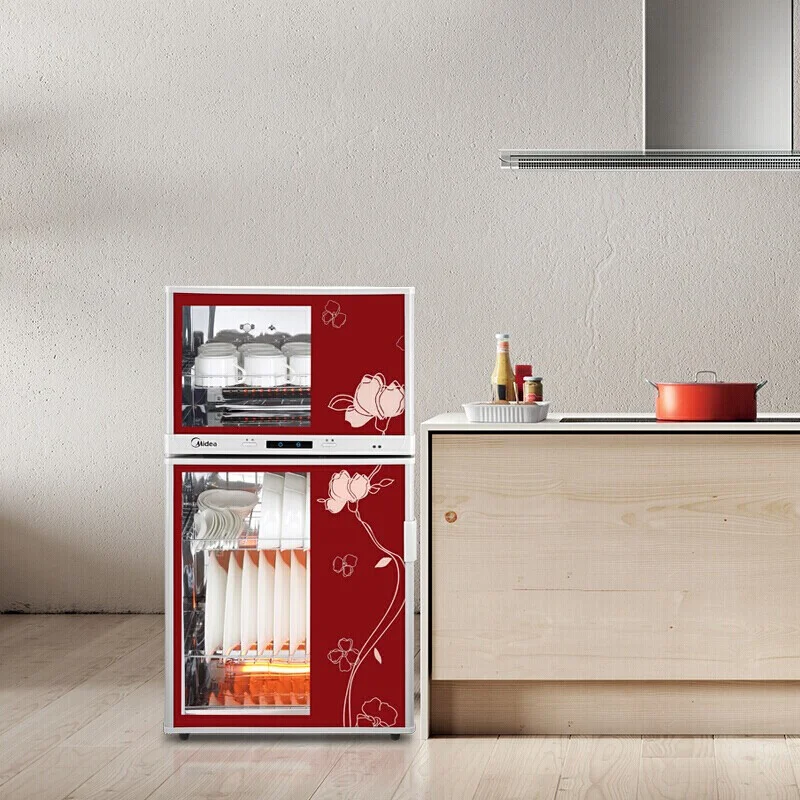 

Midea 77L Disinfection Cabinet Household Vertical High Temperature Drying Small Tea Cup Tableware Bowl and Chopsticks Cabinet