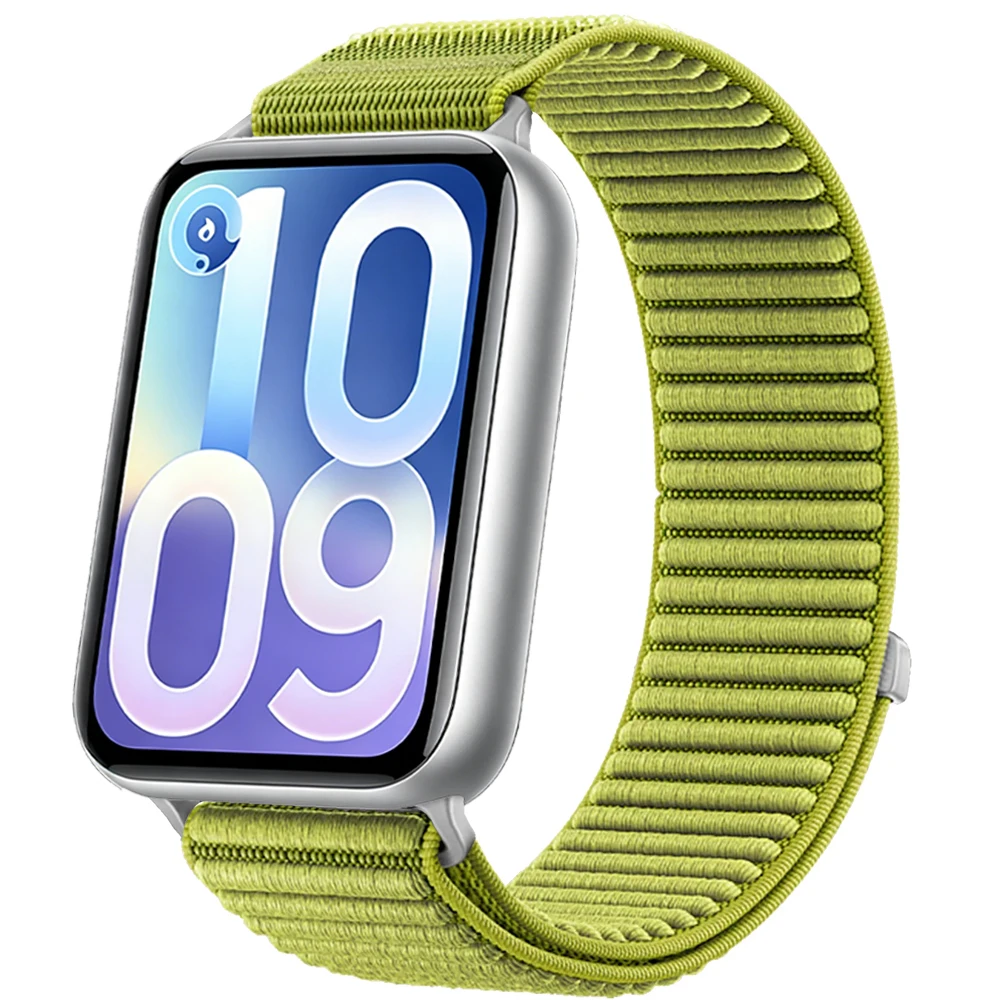 Breathable Nylon Loop Wave Braided Strap Wristband