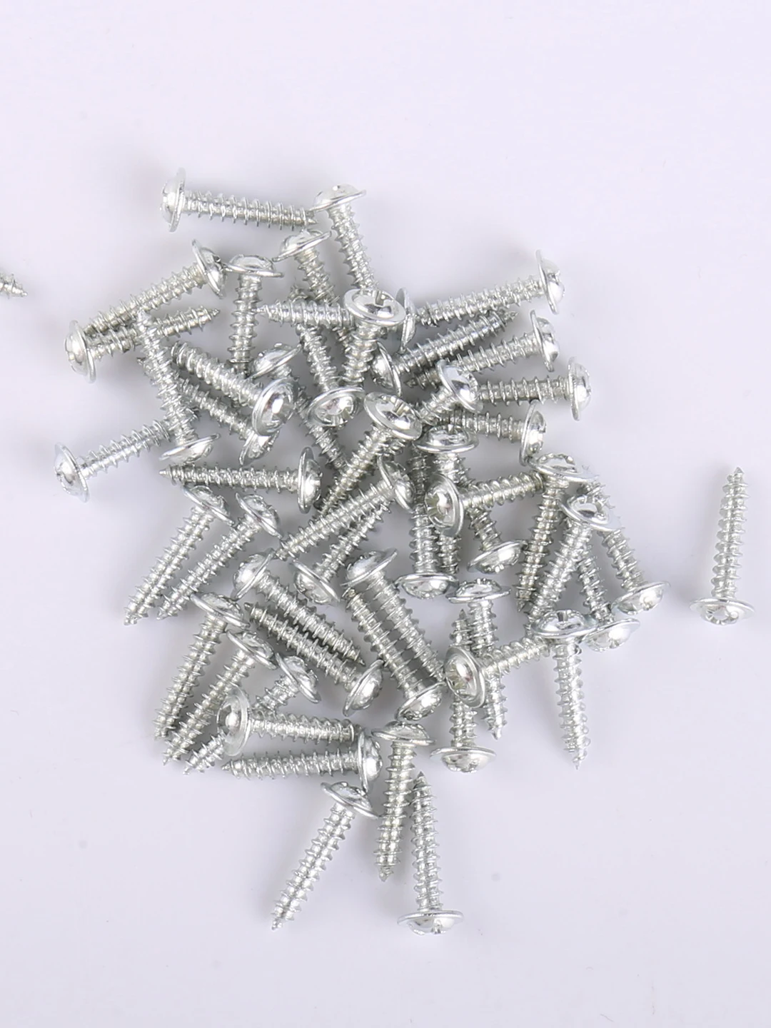 50pcs100pcsservoscrewsM25mmx12mmCrossselftappingwwasher