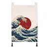 Japanese Style Small Hanging Curtain Kitchen Doorway Flag Curtain Izakaya Hanging Household Partition Curtain 3
