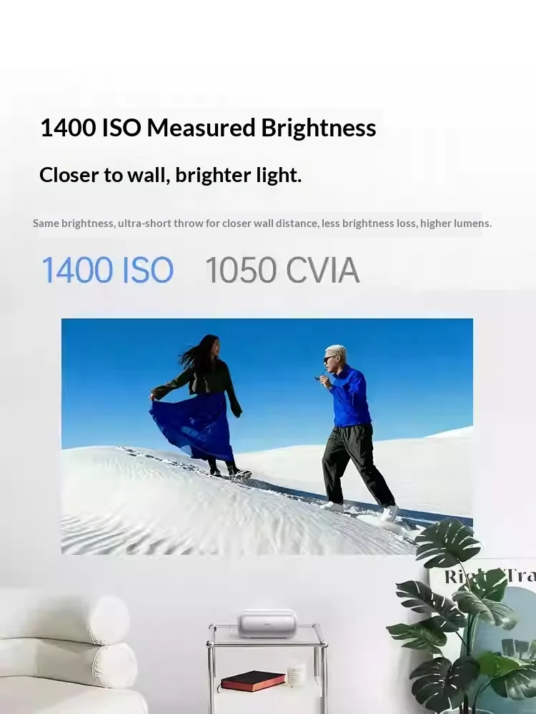 JMGO O3 프로젝터 삼색 레이저 4K 10500cvia 10000:1 초고역다이나믹 콘트라스트 프로젝터 지능형 장애물 회피 기능
