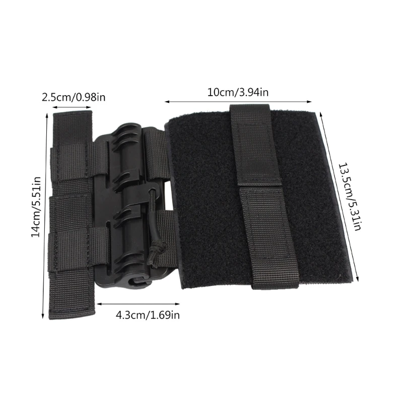 Tactic Vest Quick Release Buckle Set Fast-Fits Side Belt Cummerbund Straps