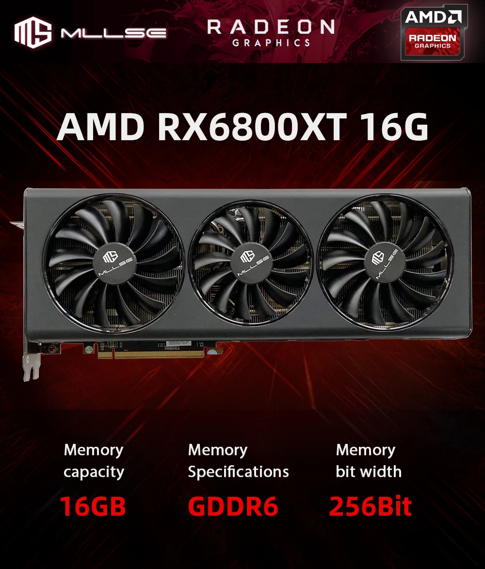 Sapphire RX 6800XT 6800 XT RX6800 Nitro + 16GB GPU Video Card Gaming Radeon  RX6800XT Graphics Cards AMD Desktop PC Computer Game - AliExpress