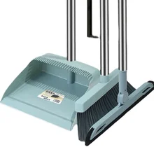 

Broom Dustpan Set Combination Household Dustpan Broom Wiper Blade Non-Viscous Sweeping Broom Cleaning Garbage Shovel