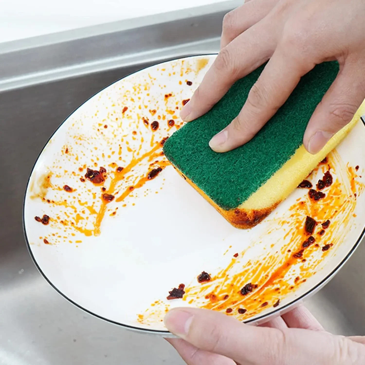 Double-Sided Cleaning Sponge 3