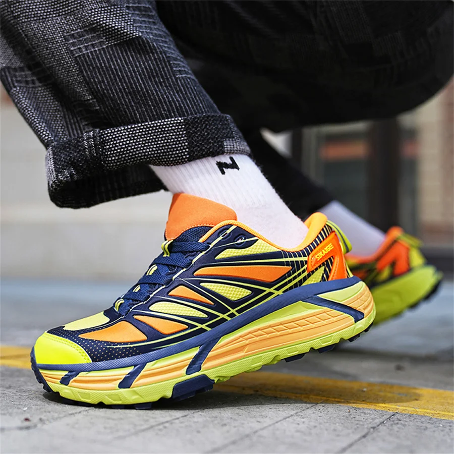 New Running Shoes Men's Breathable Running Shoes Lightweight Walking Shoes Men's Luxury Running Sports Shoes