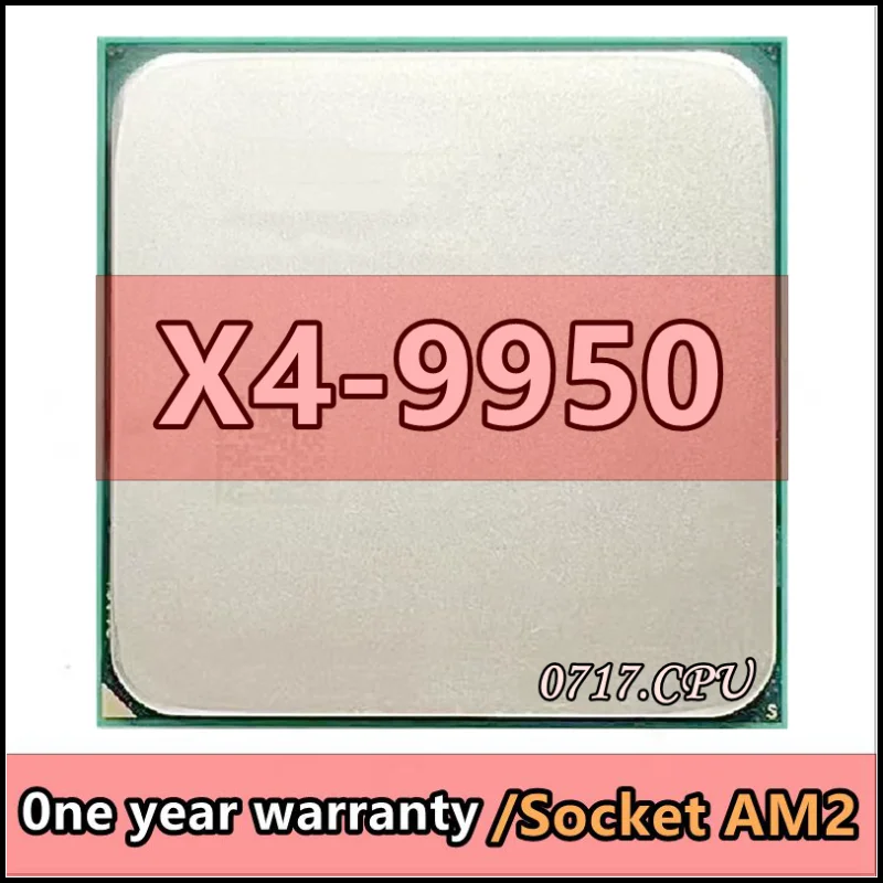 

Четырёхъядерный процессор X4 9950 дюйма, 6 ГГц, HD995ZXAJ4BGH, Разъем AM2 +