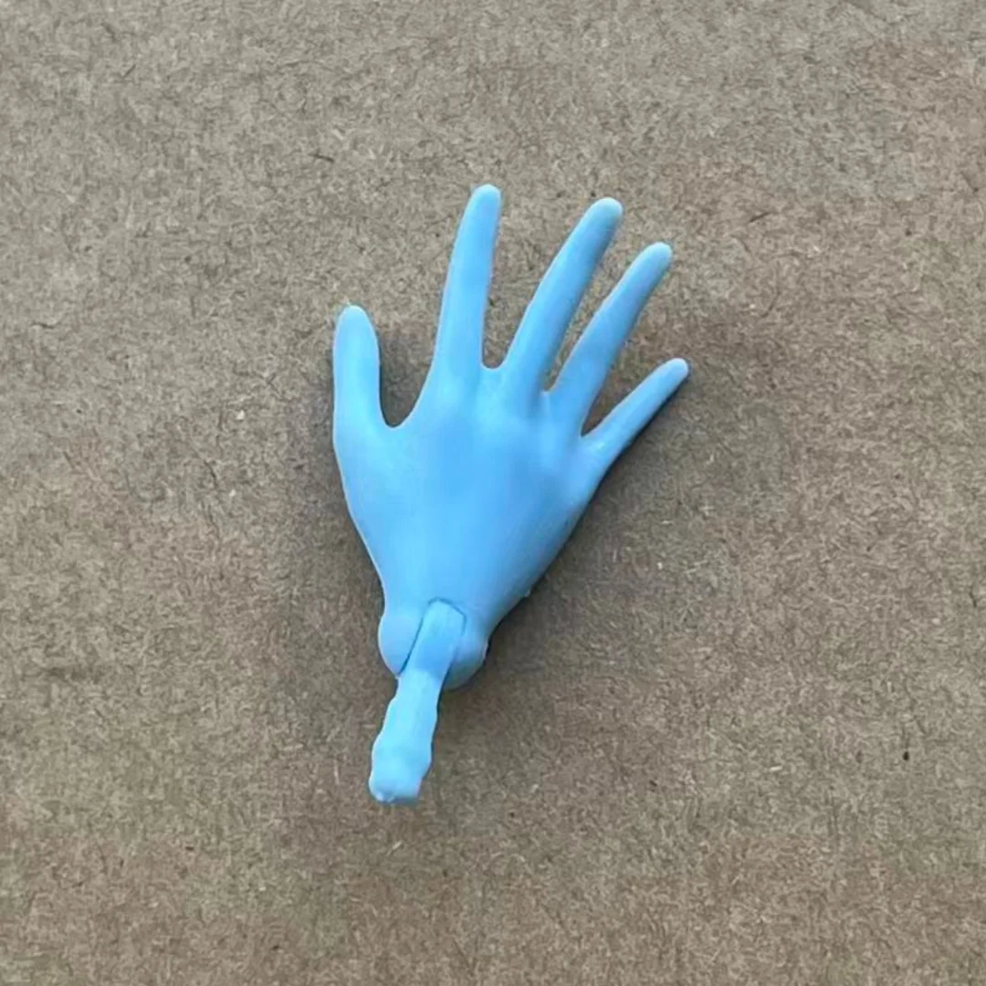 Monster Doll Replacements hands Slim Doll Colorful Hands Clear White Brown Green Purple Blue White Color Doll Parts