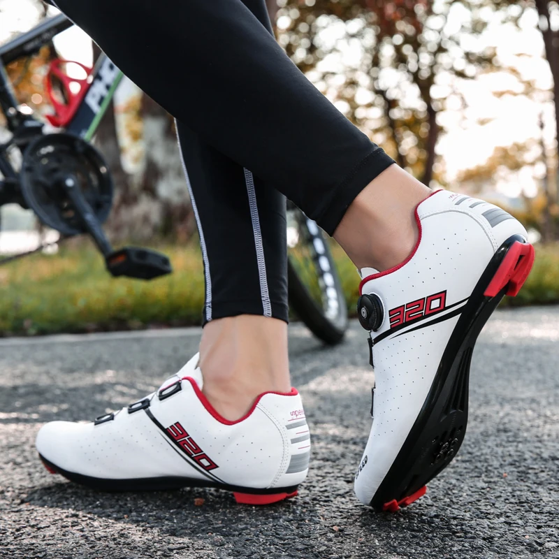 Männer Radfahren Schuhe Rennrad Sport Schuhe Frauen MTB Racing Wettbewerb Self-Locking Radfahren Schuhe Spd Stollen Radfahren Schuhe – Detail 8