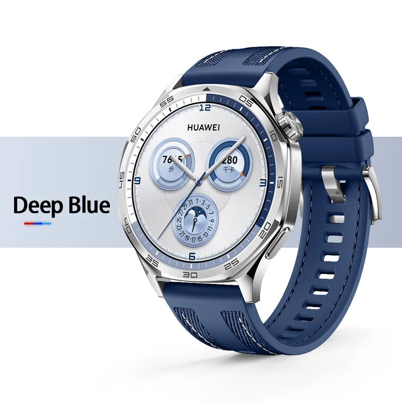 Premium 22mm Silicone Sport Woven Strap, Universal Nylon Watch Band Accessories
