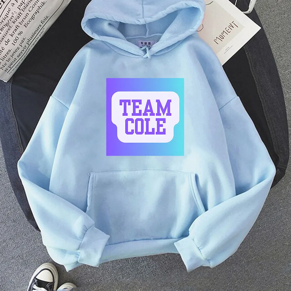 

Team Cole My Life with The Walter Boys Printed Hoodies Men Women Loose Hoody Sweatshirts Spring Autumn Fashion Outwear Pullovers