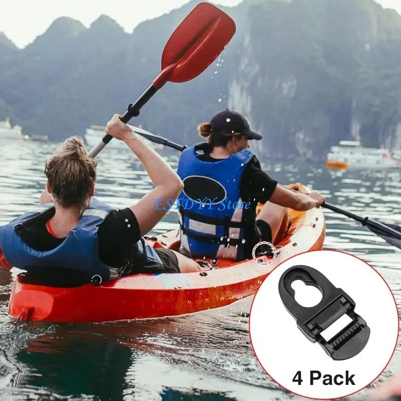 G6DE 4pcs 야외 다기능 버클 등반 Carabiner 버클 여행 및 등산을위한 키 체인 매달려