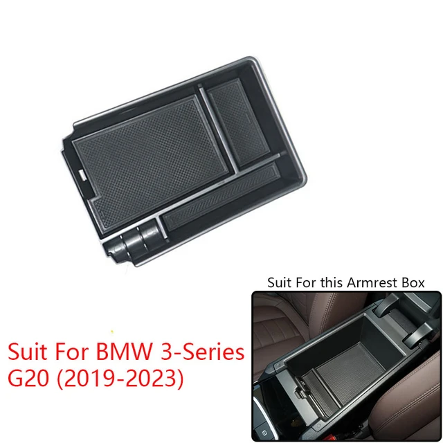 For BMW 3-Series G20 2019-2023 Car Accessories Interior Central Armrest  Storage Box Console Tray Holder Case Palle - AliExpress