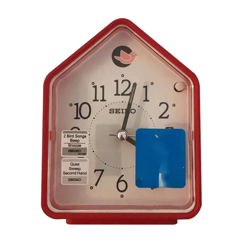 Seikoalarmclockadjustablevolumemutelovelychildrenstudentcuckoo