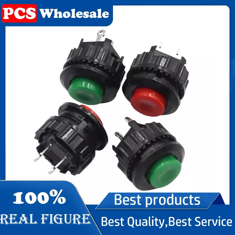Small round button Key switch DS-500 press open lockless self-reset hole 14mm