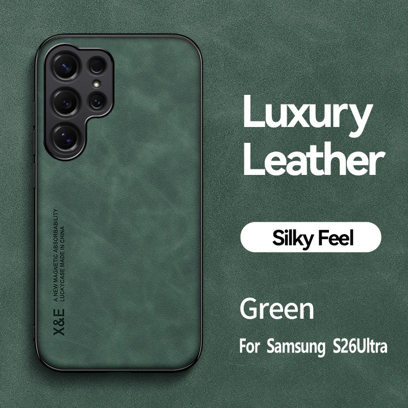 Luxury Leather Ultra Thin Silky Feel Phone Case - Soft Cover