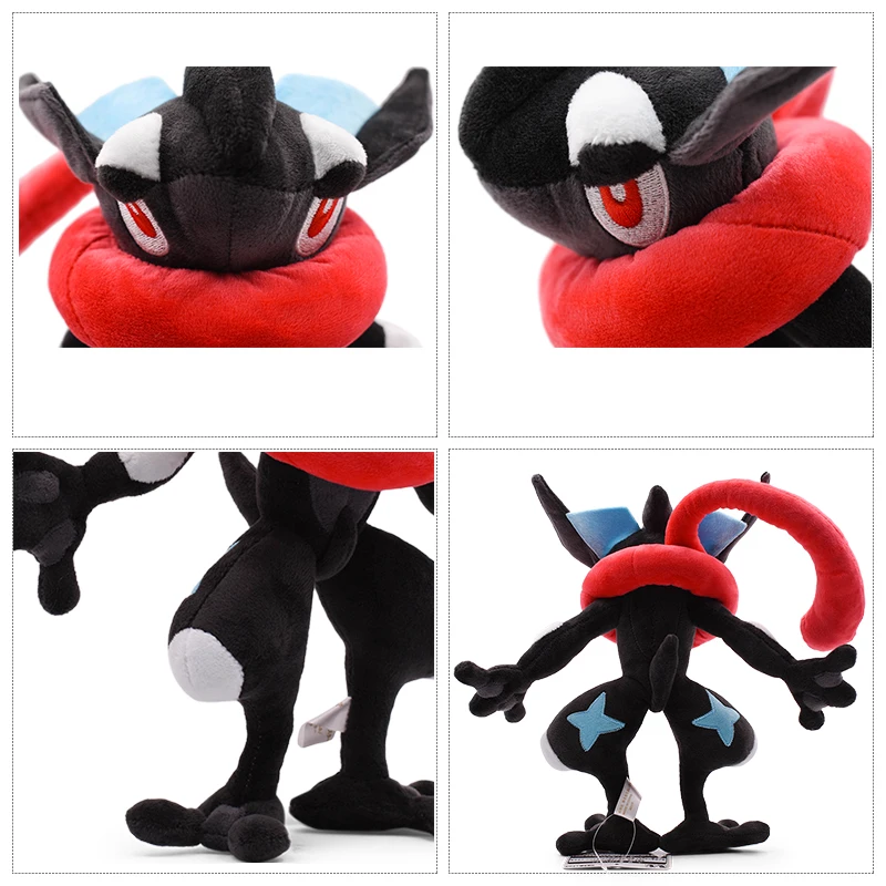 Shiny Greninja Pokemon Plush Doll Evolutionary Frog Stuffed